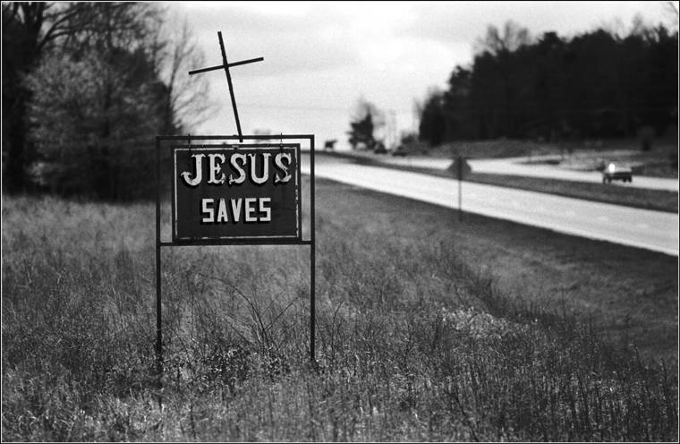 Black And White Jesus On The Cross. lack and white: April 2006